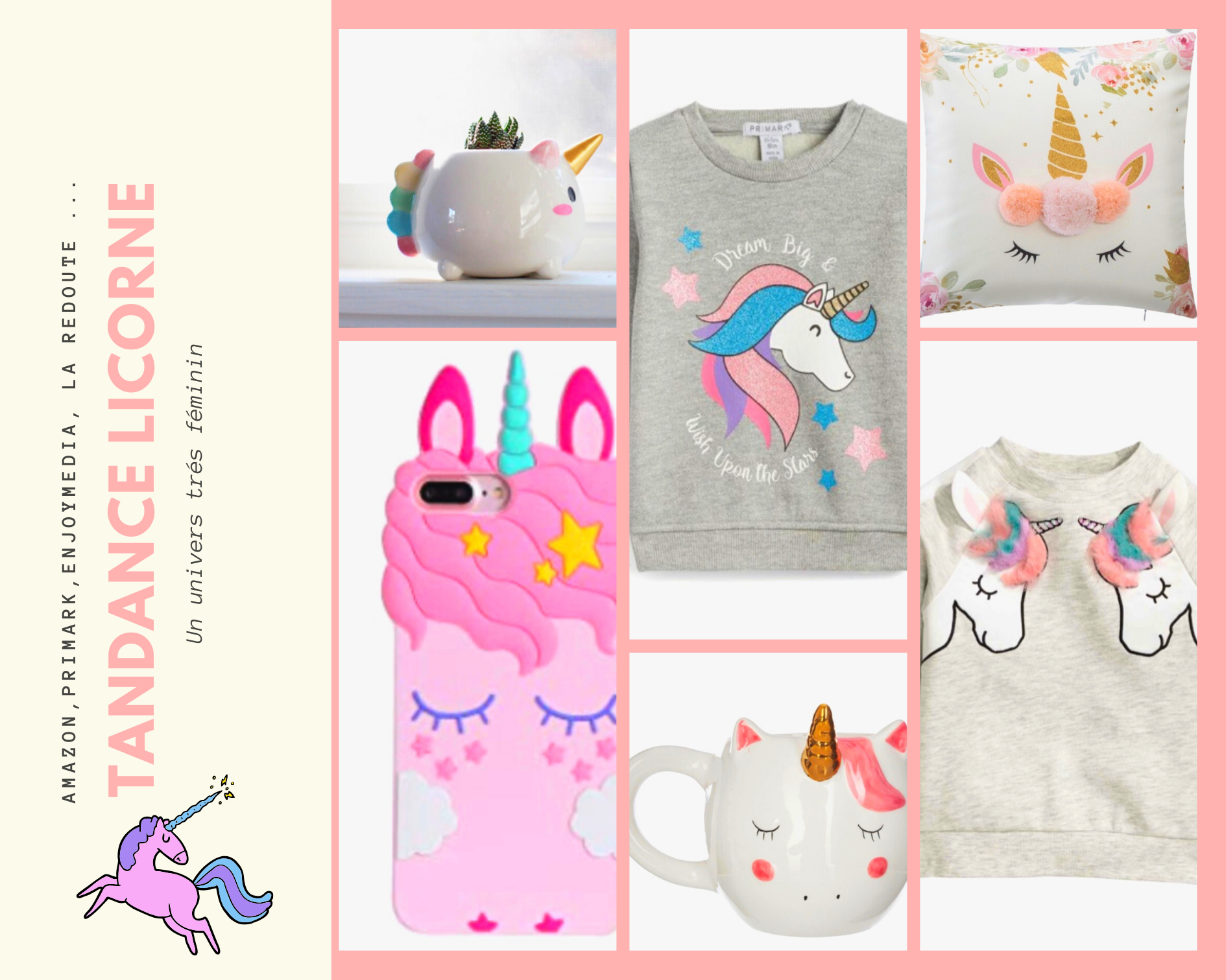 ma douce licorne interactive